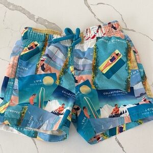Vilebrequin Multicolored Kids Swim Shorts